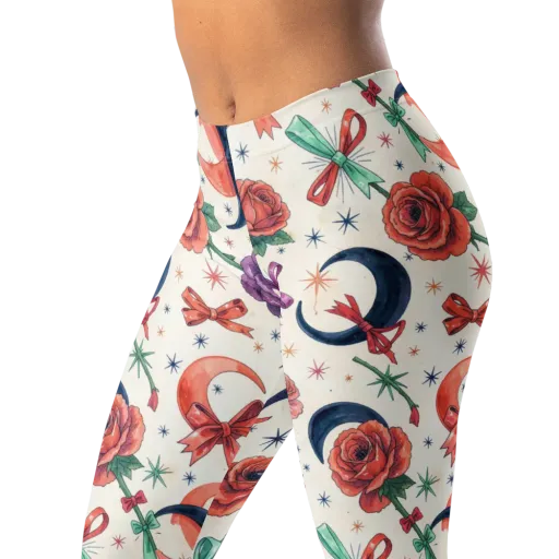 Ribbon Eclipse on a Leggings