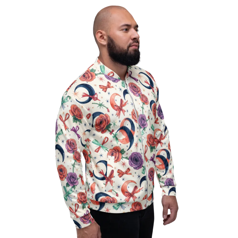 Ribbon Eclipse on Bomber Jacket — Right