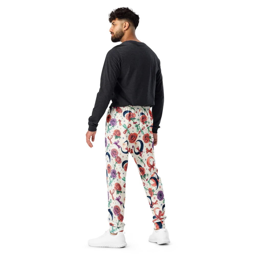Ribbon Eclipse on Men's Joggers — Back