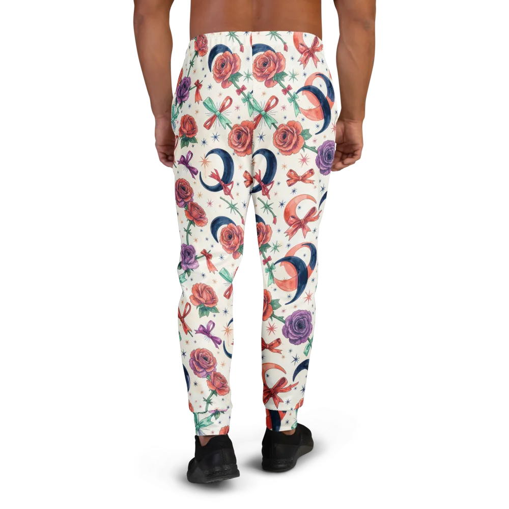 Ribbon Eclipse on Men's Joggers — Back