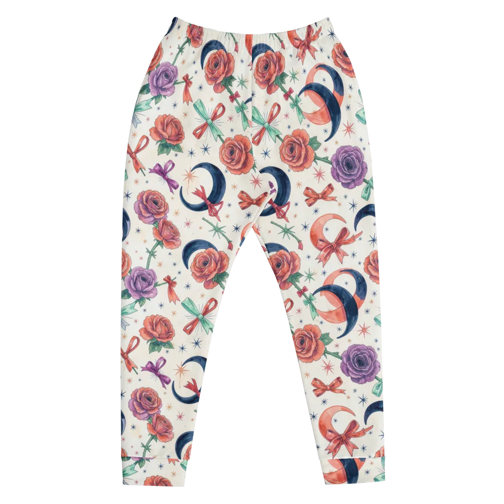 Ribbon Eclipse on Men's Joggers — Front