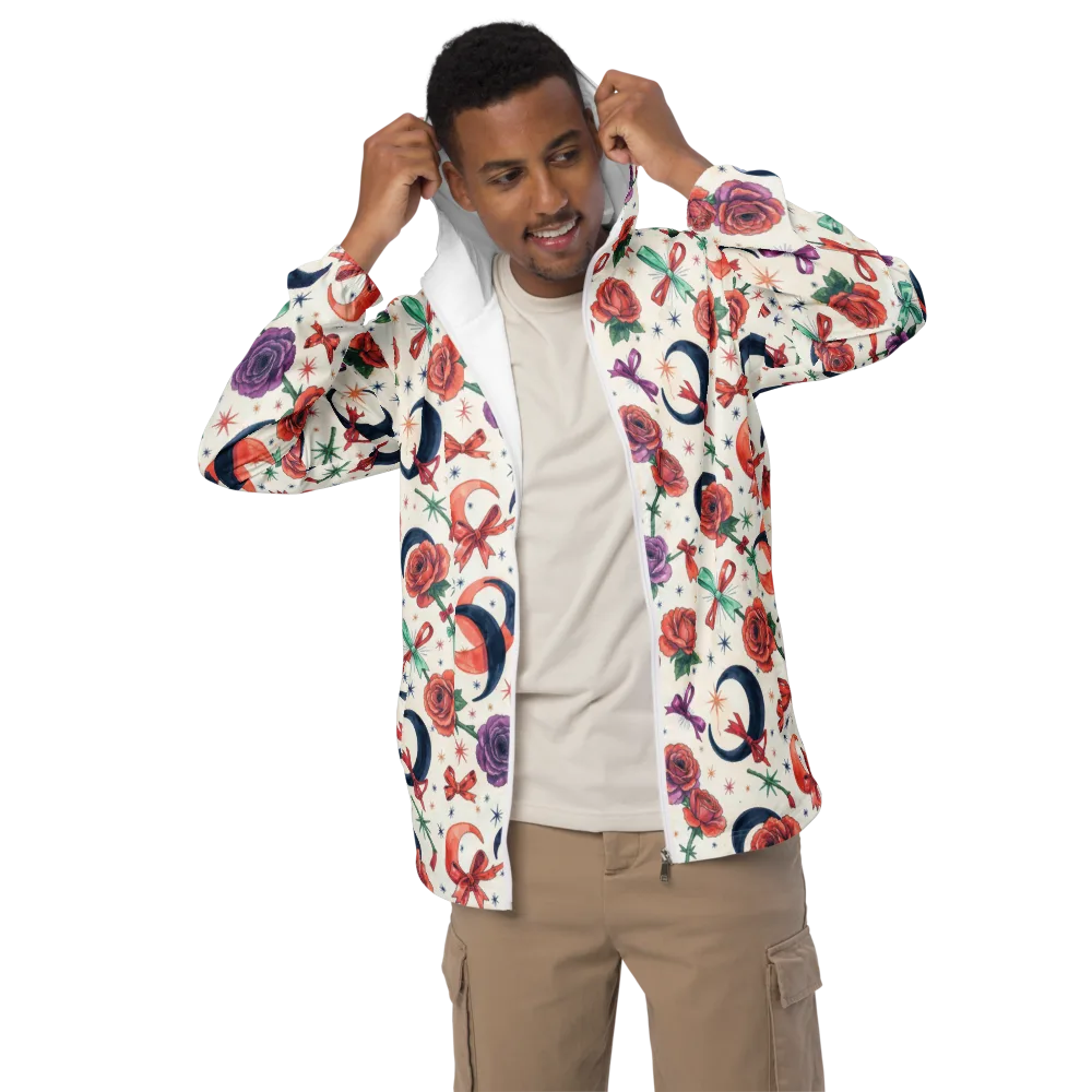 Ribbon Eclipse on Men's Windbreaker — Front