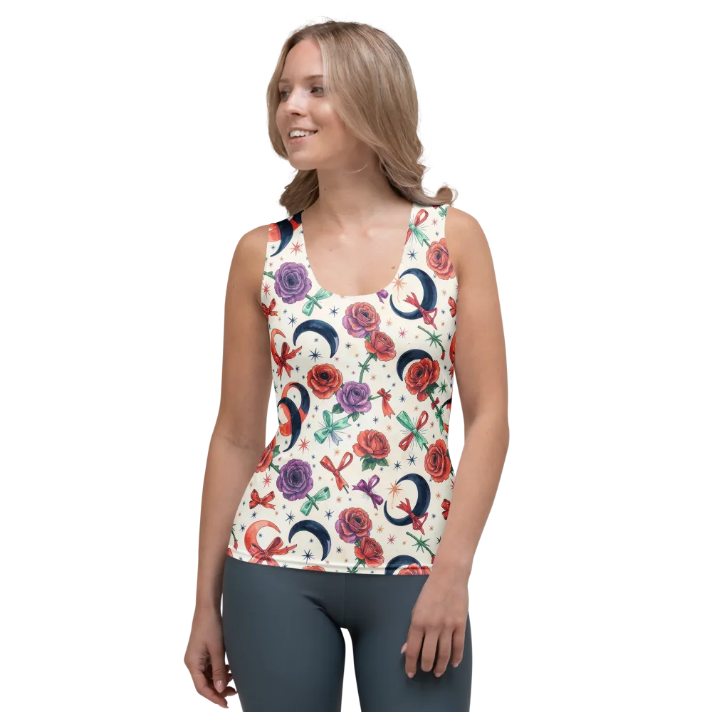 Ribbon Eclipse on Women's Tank Top — Front
