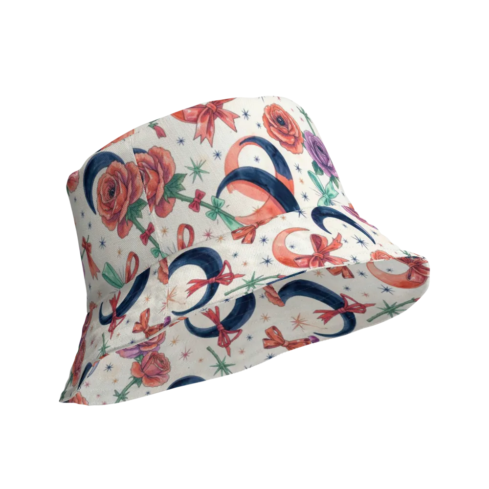 Ribbon Eclipse on Reversible Bucket Hat — Product details Outside
