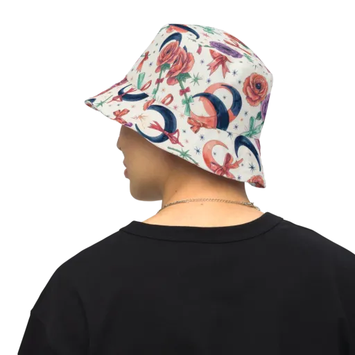 Ribbon Eclipse on a Reversible Bucket Hat