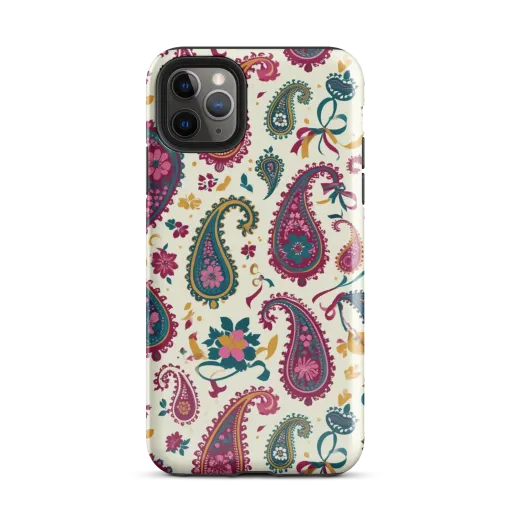 Saffron Paisley on a Tough Case for iPhone®