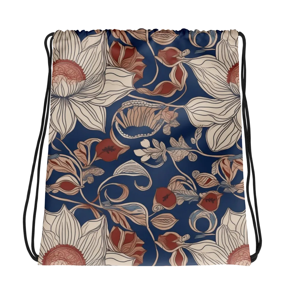 Blue Hour Botanica on Drawstring Bag — Photo