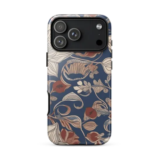 Blue Hour Botanica on a Tough Case for iPhone®