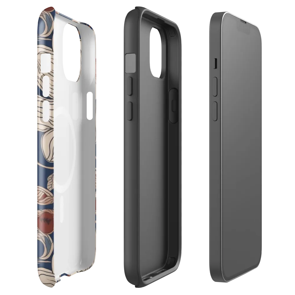 Blue Hour Botanica on MagSafe Tough Case for iPhone® — Front