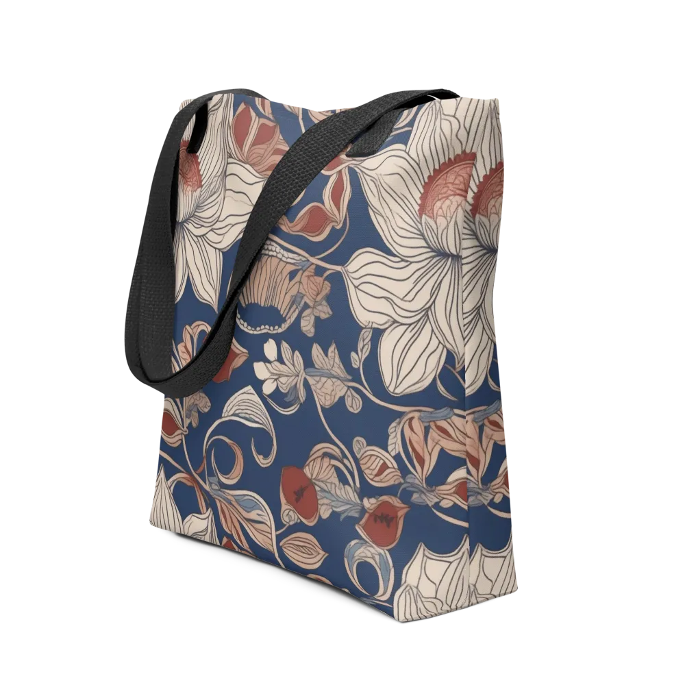 Blue Hour Botanica on Tote Bag — Front