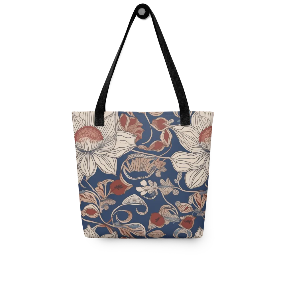 Blue Hour Botanica on Tote Bag — Front