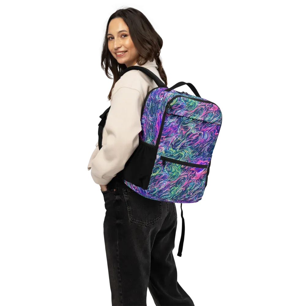 Electric Fluid on Utility Backpack — Back