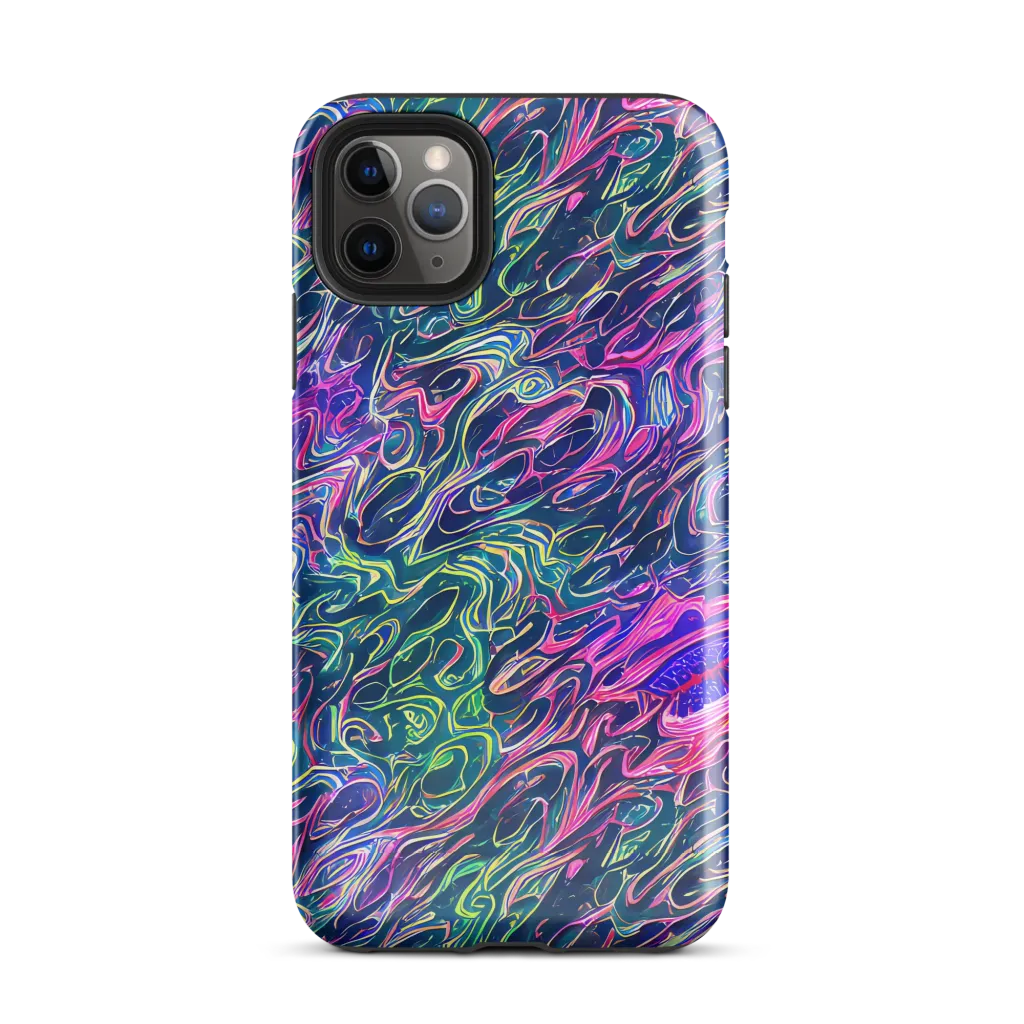 Electric Fluid on Tough Case for iPhone® — Front