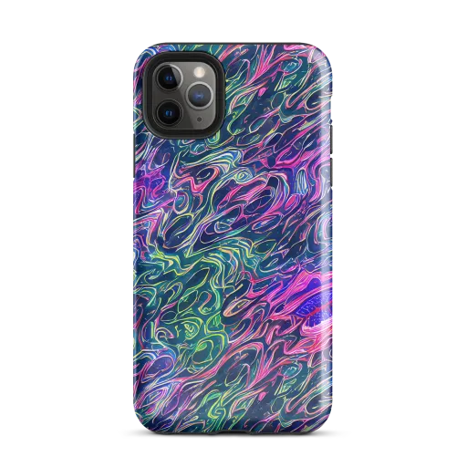 Electric Fluid on a Tough Case for iPhone®