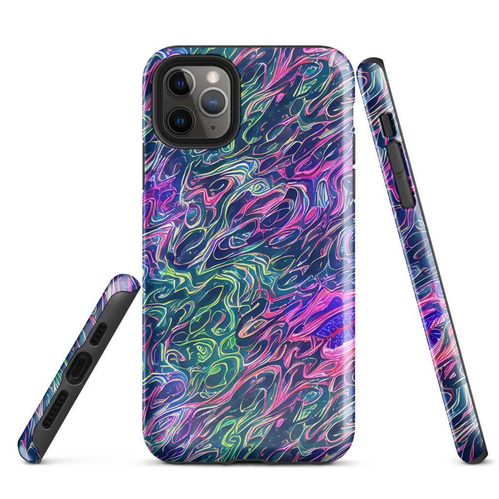 Electric Fluid on Tough Case for iPhone® — Front