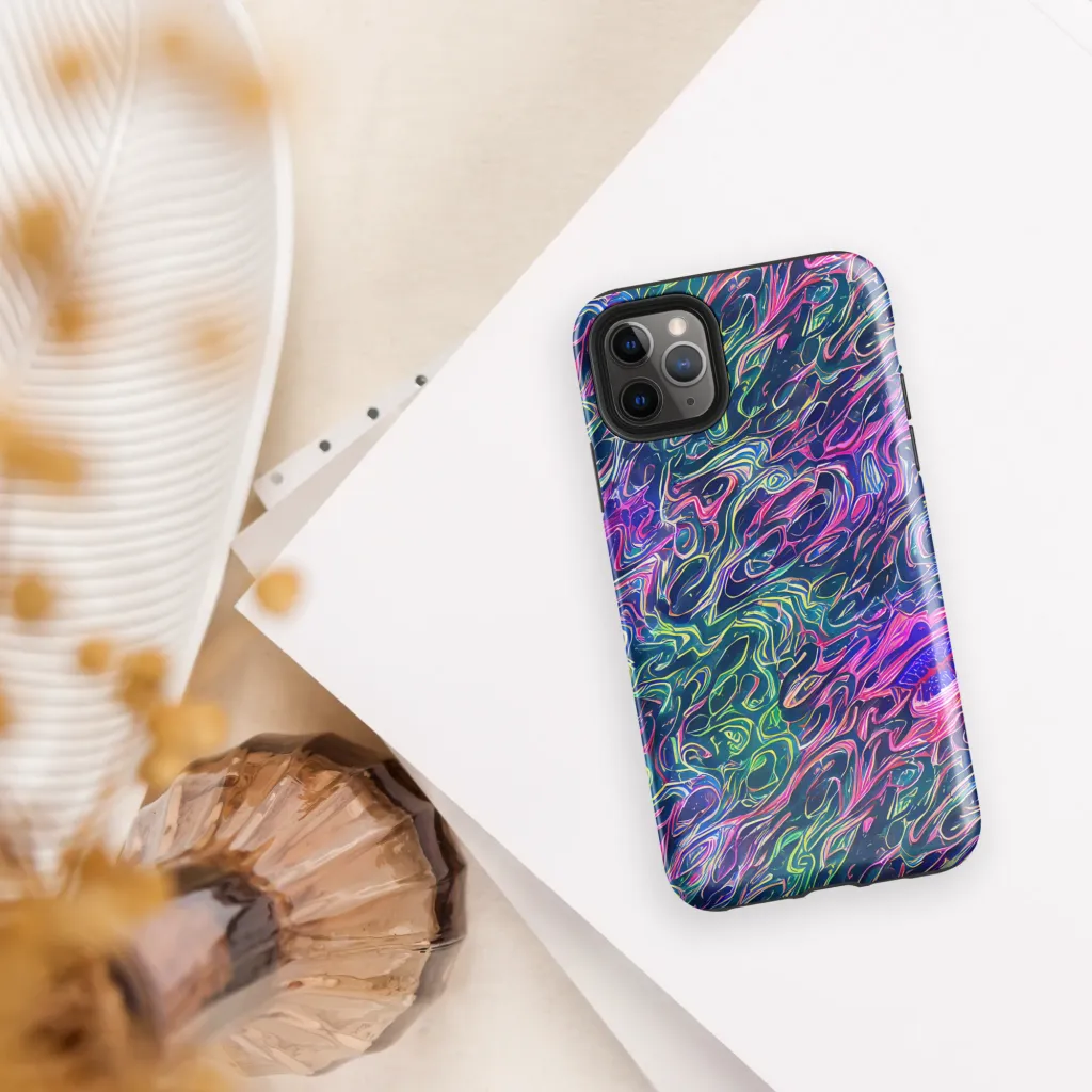 Electric Fluid on Tough Case for iPhone® — Front