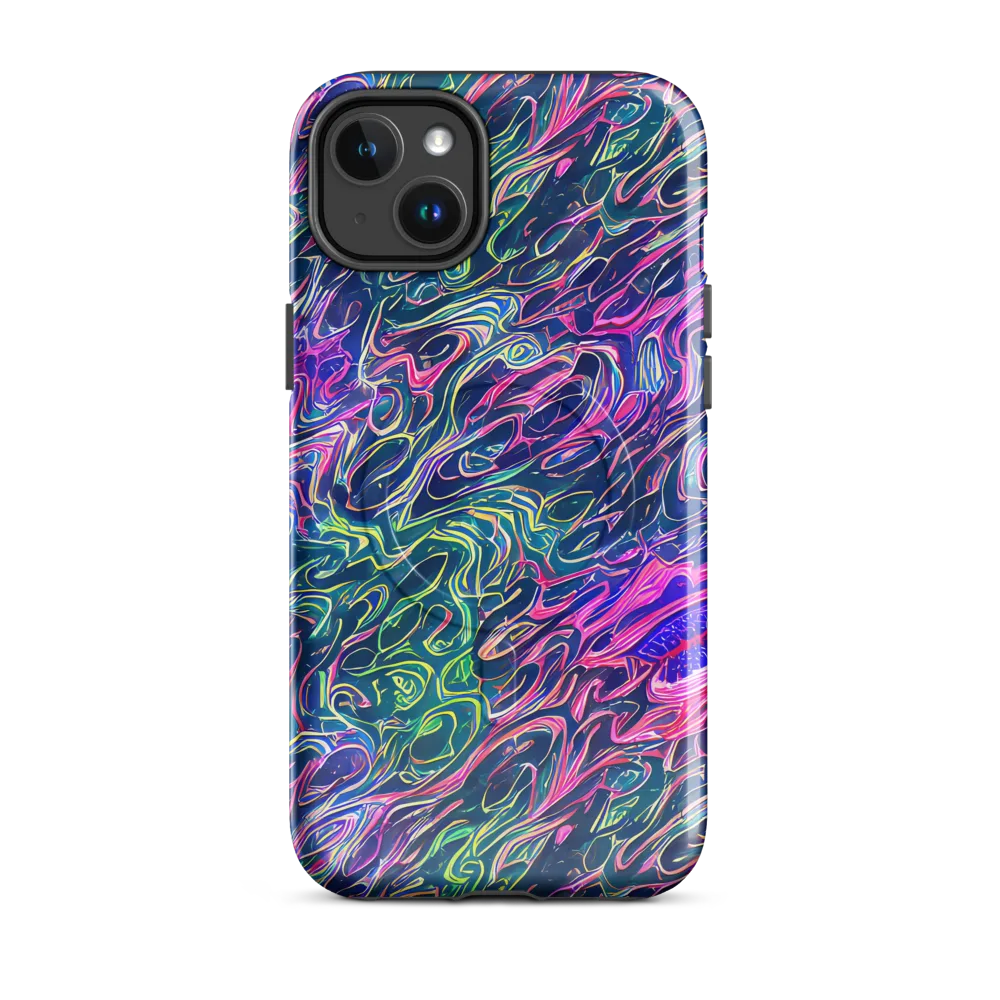 Electric Fluid on MagSafe Tough Case for iPhone® — Front