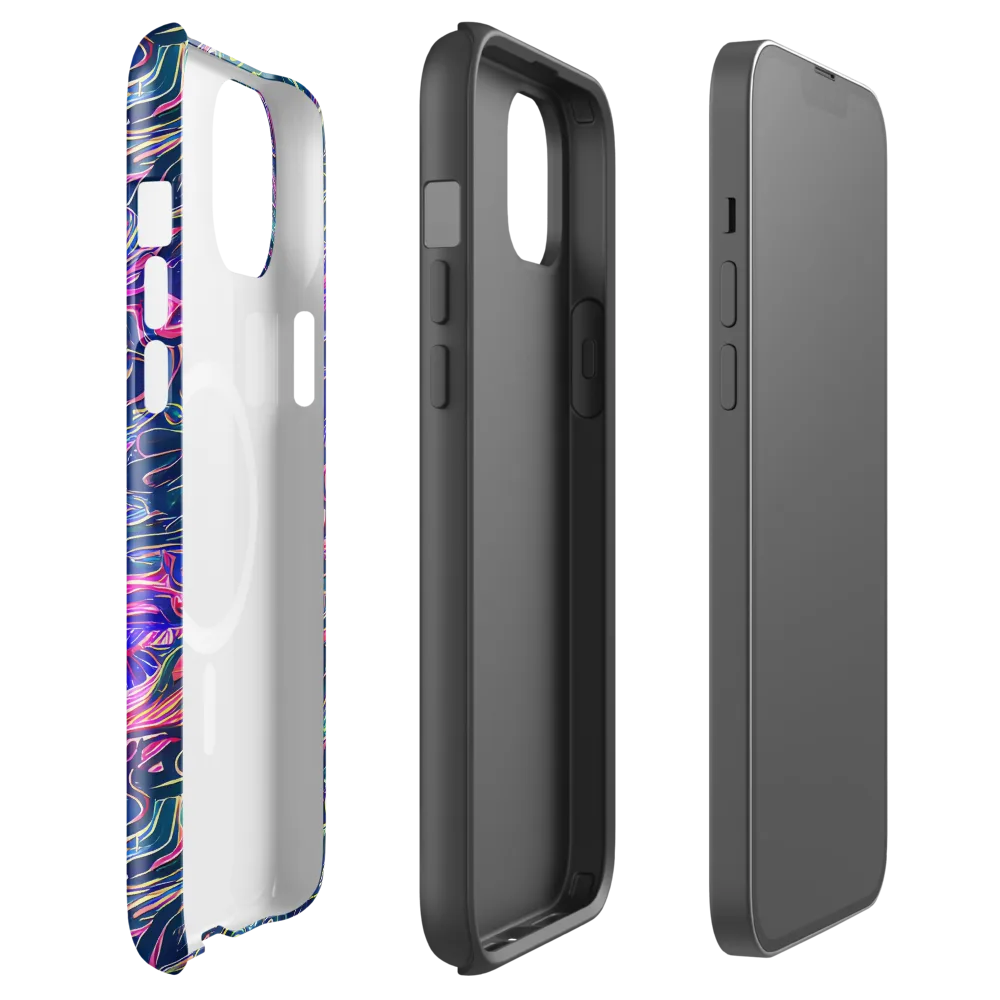 Electric Fluid on MagSafe Tough Case for iPhone® — Front