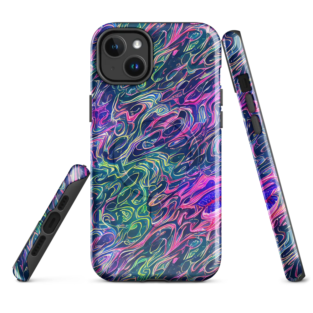 Electric Fluid on MagSafe Tough Case for iPhone® — Front