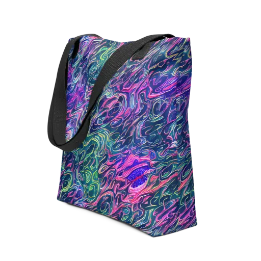Electric Fluid on a Tote Bag