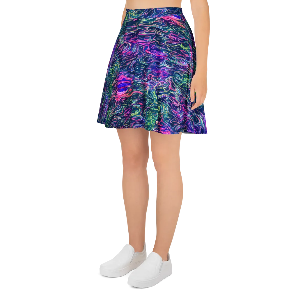 Electric Fluid on Skater Skirt — Left