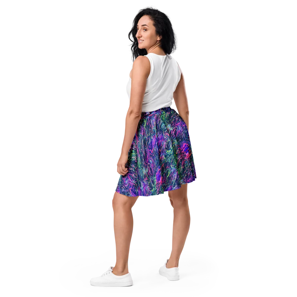Electric Fluid on Skater Skirt — Back