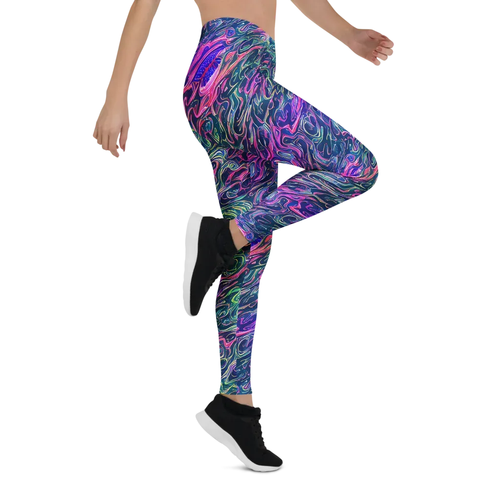 Electric Fluid on Leggings — Right