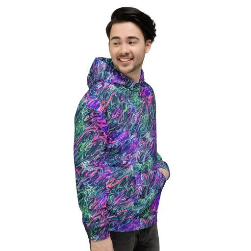 Electric Fluid on a Hoodie