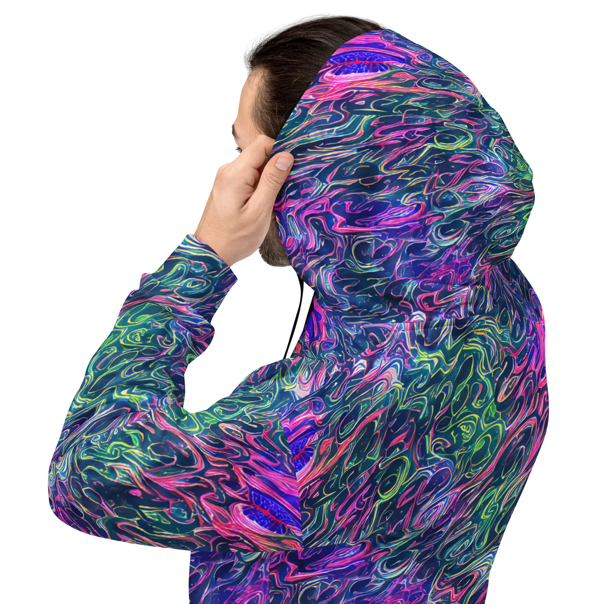 Electric Fluid on Hoodie — Back