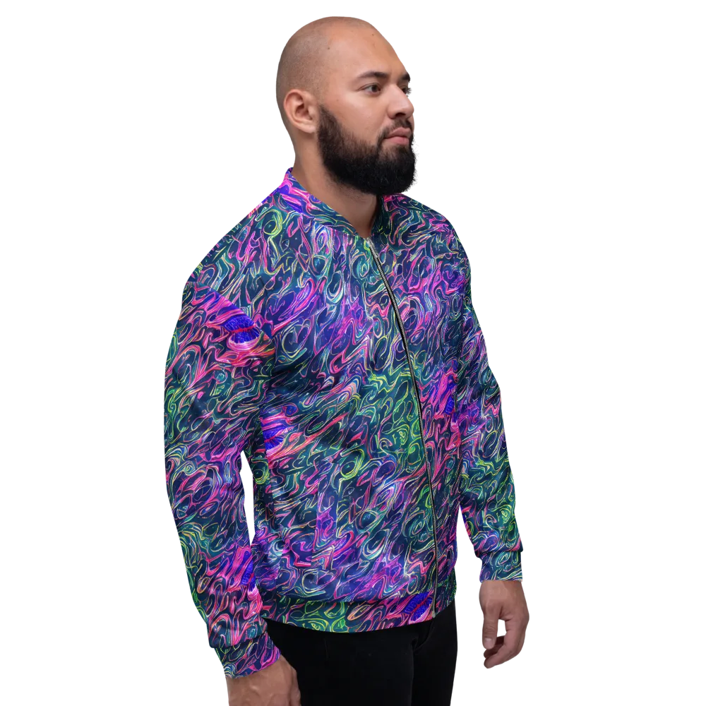 Electric Fluid on Bomber Jacket — Right