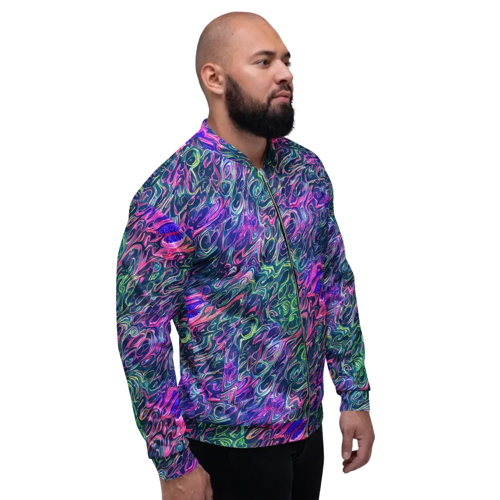 Electric Fluid on Bomber Jacket — Right