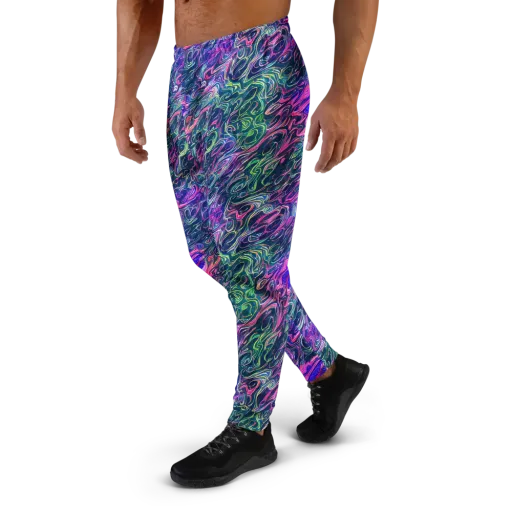 Electric Fluid on a Men's Joggers
