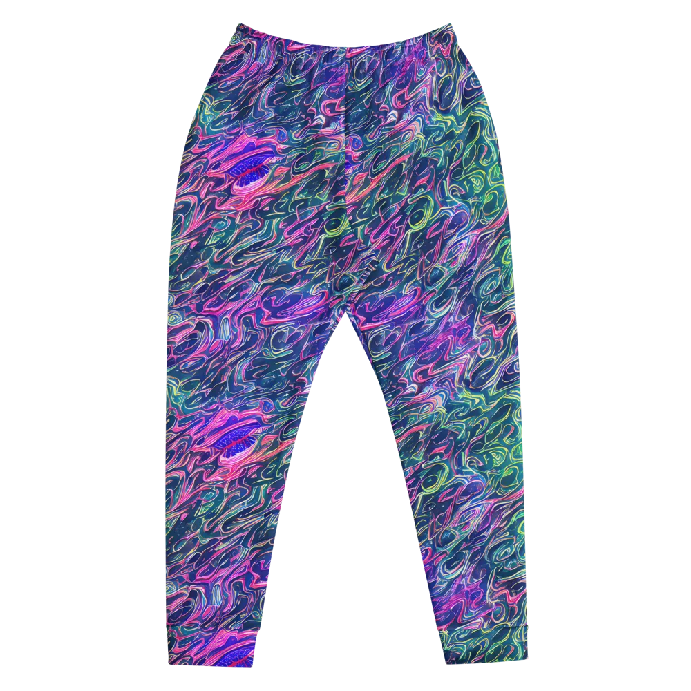 Electric Fluid on Men's Joggers — Front
