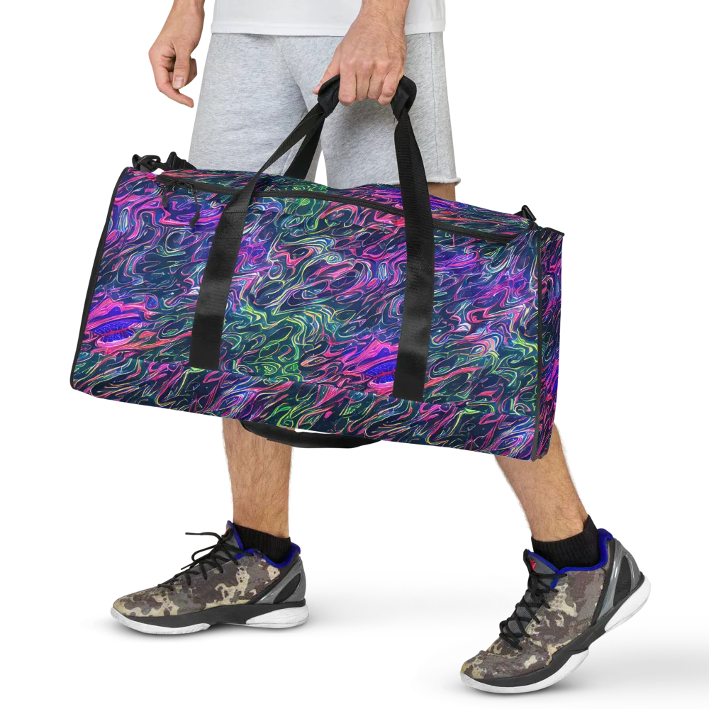 Electric Fluid on Duffle Bag — Front