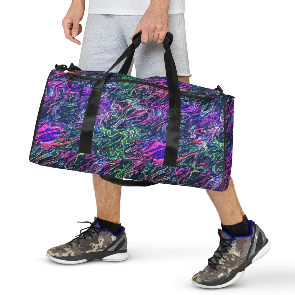 Electric Fluid on Duffle Bag — Front