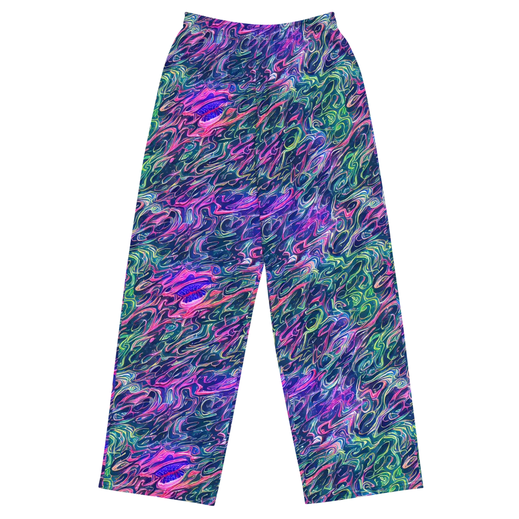 Electric Fluid on Wide-Leg Pants — Front