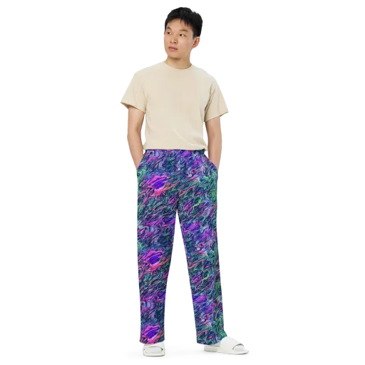Electric Fluid on a Wide-Leg Pants