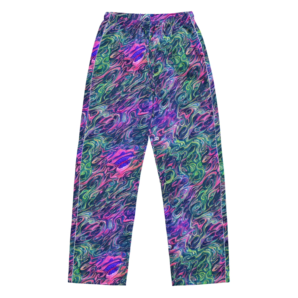 Electric Fluid on Women's Pajama Pants — Front
