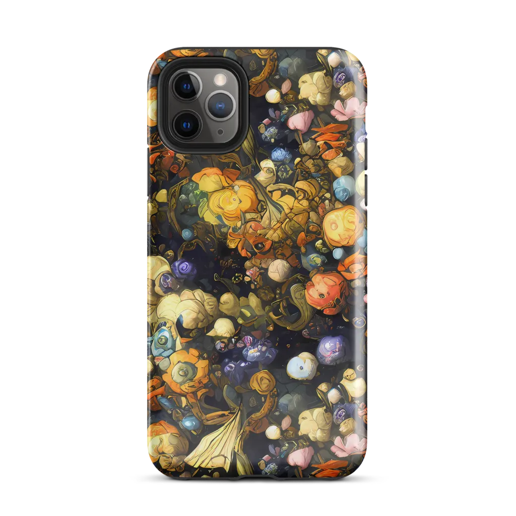 Baroque Blossom on Tough Case for iPhone® — Front