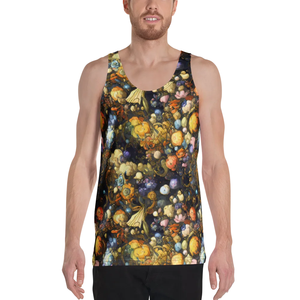 Baroque Blossom on Men's Tank Top — Front