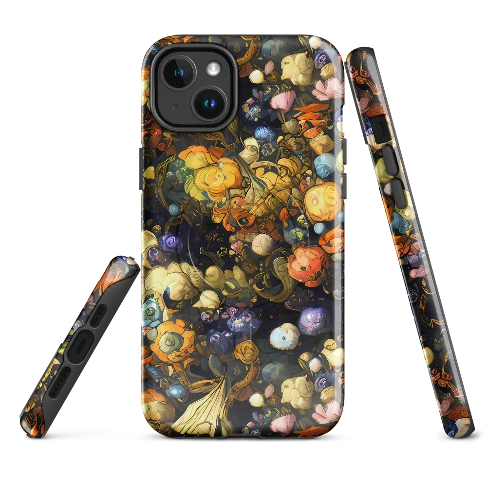 Baroque Blossom on MagSafe Tough Case for iPhone® — Front