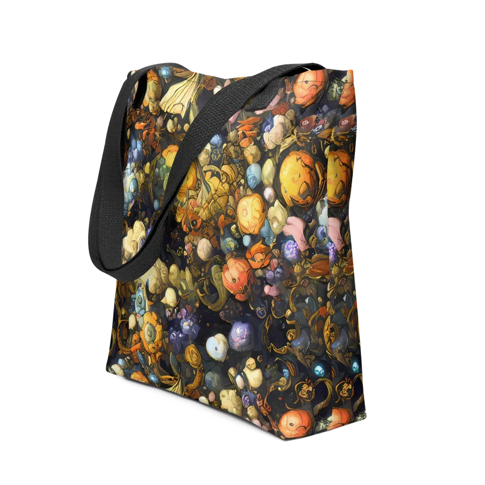 Baroque Blossom on Tote Bag — Front