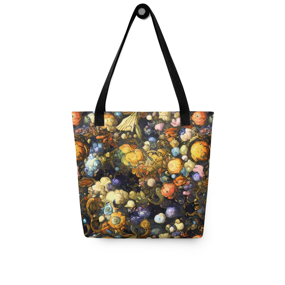 Baroque Blossom on Tote Bag — Front