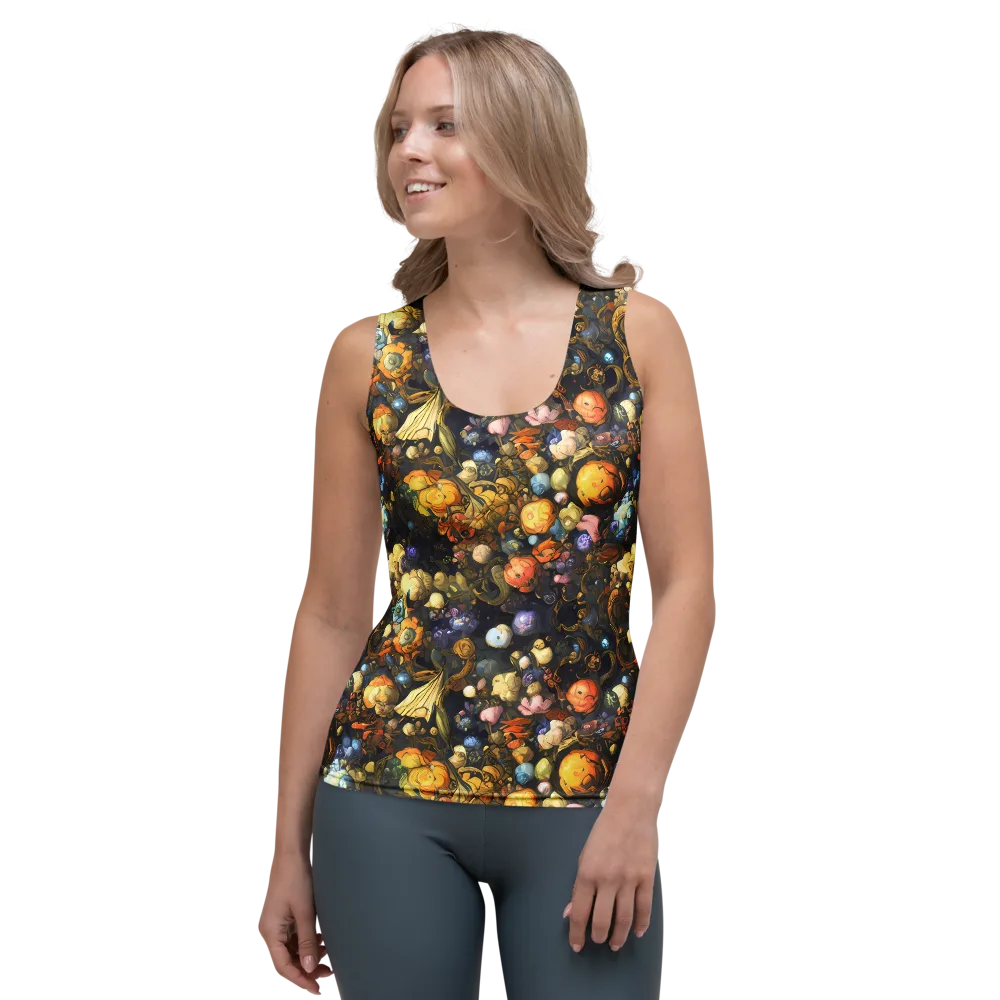 Baroque Blossom on Women's Tank Top — Front