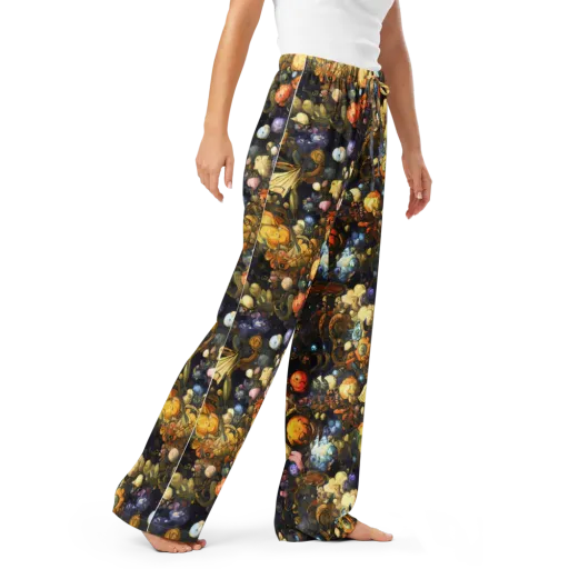 Baroque Blossom on a Women's Pajama Pants