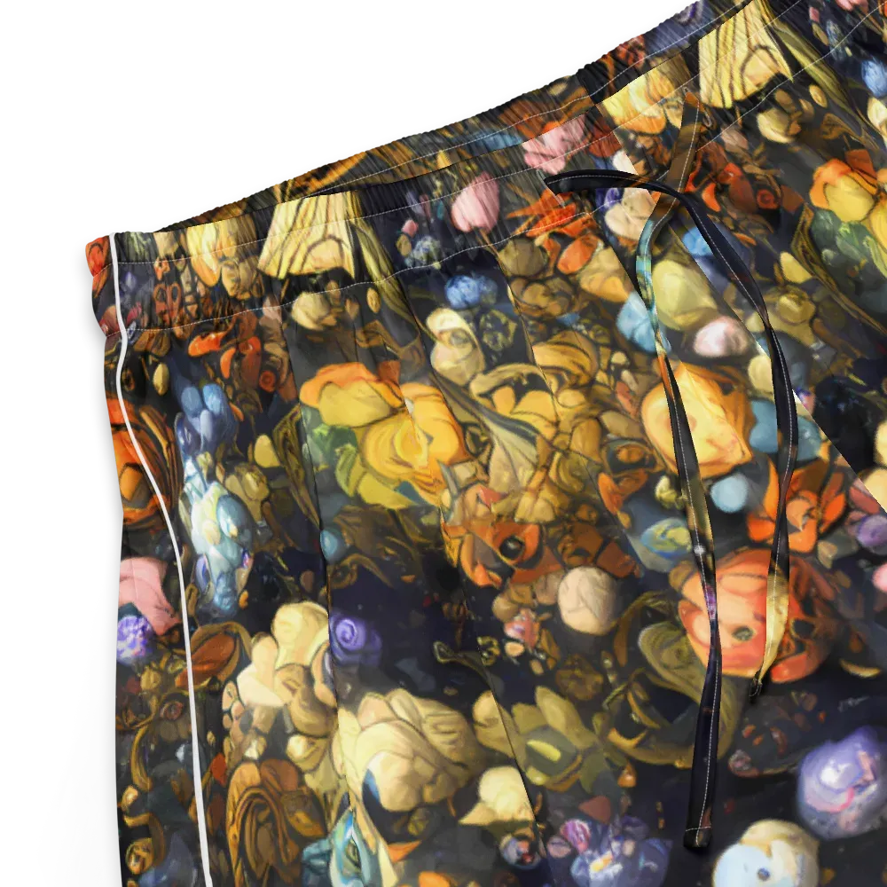 Baroque Blossom on Women's Pajama Shorts — Product details