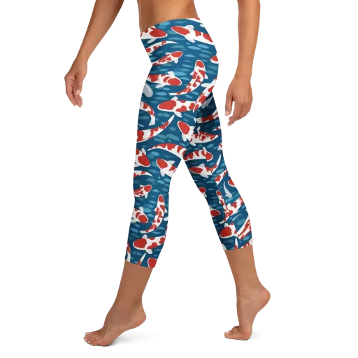 Redcap Drift on a Capri Leggings