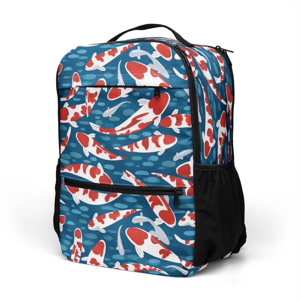 Redcap Drift on Utility Backpack — Left Front