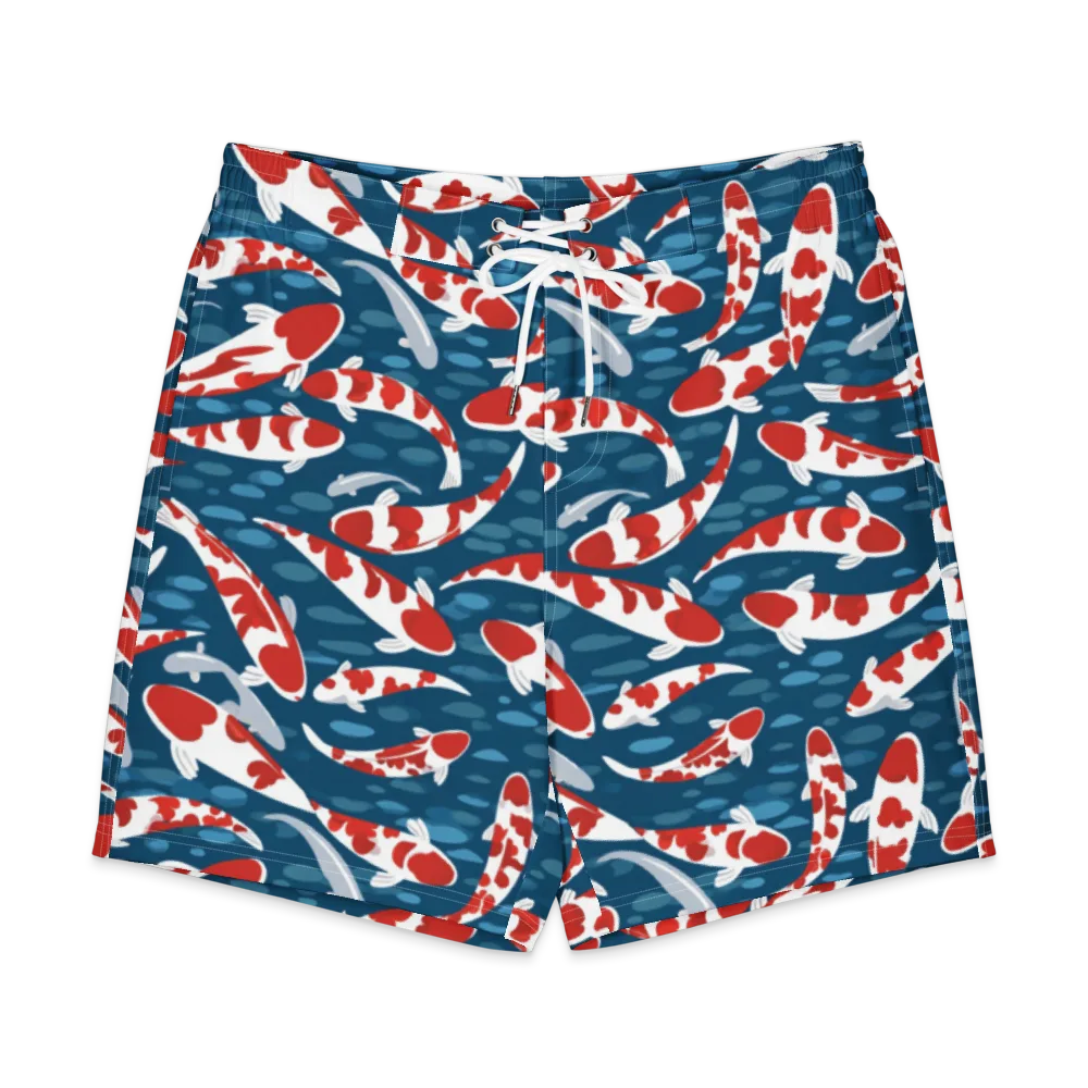 Redcap Drift on Men's Board Shorts — Front