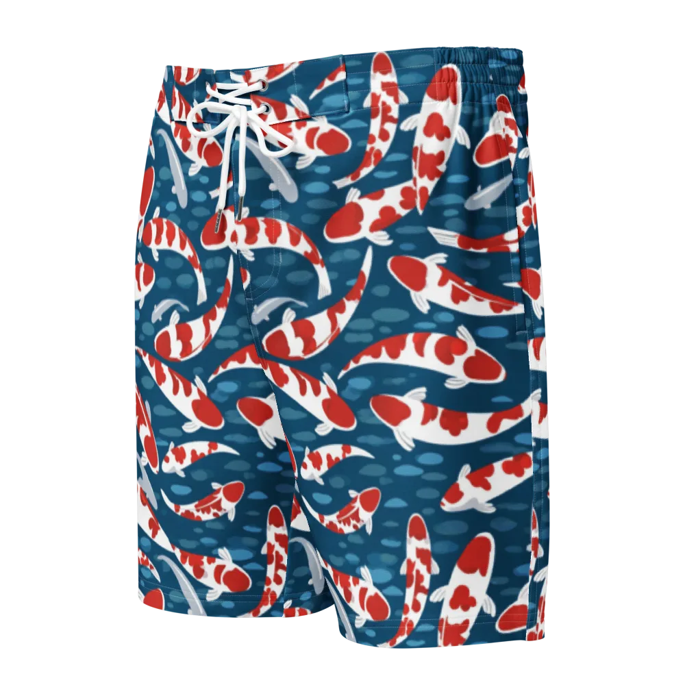 Redcap Drift on Men's Board Shorts — Front